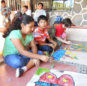 Kids-painting