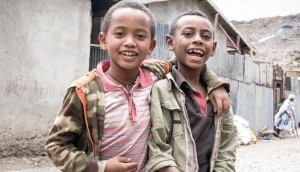 Two boys Shamida Ethiopia